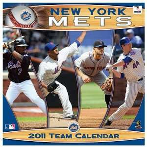  New York Mets 2011 Wall Calendar