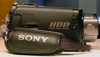 SONY HDR  SR7 60GB HIGH DEFINITION CAMCORDER + BONUS TELEPHOTO LENS 