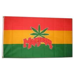  Marijuana   3 x 5 Polyester Flag Patio, Lawn & Garden