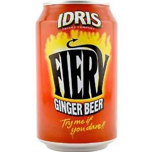  Idris Fiery Ginger Beer   330 ml Can