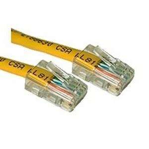   26696   25ft CAT5E 350Mhz Crossover Patch Cable Yellow Electronics