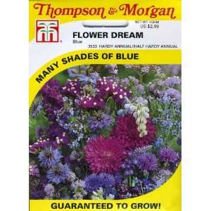   3533 Flower Dream Blue Mixture Seed Packet: Patio, Lawn & Garden