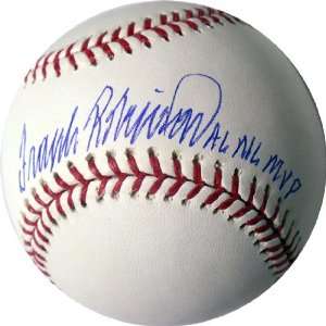  Frank Robinson Hand Signed AL/NL MVP MLB Baseball Sports 