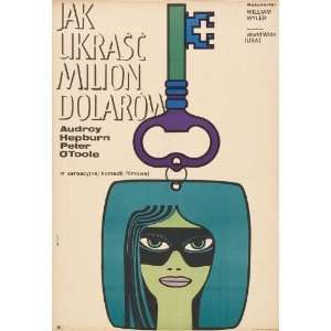 How to Steal a Million (1966) 27 x 40 Movie Poster Polish Style A 