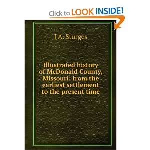   settlement to the present time: J A. Sturges:  Books