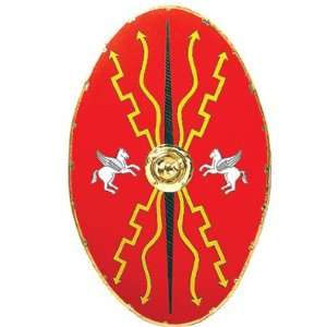 AH6711   Roman Centurion Wooden Shield 