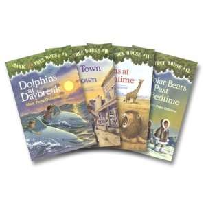  Magic Tree House Boxed Set, Books 9 12: Dolphins at 