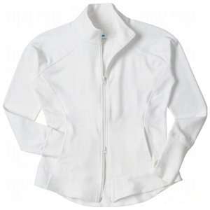  AUR Ladies Full Zip Warm Up Jackets White XX Large Sports 