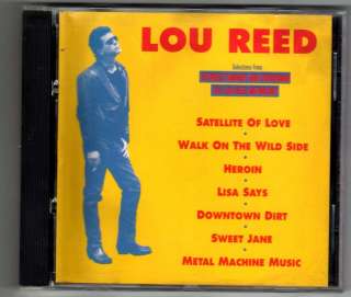 LOU REED Velvet Underground SELECTIONS FROM ANTHOLOGY  