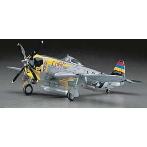  Hasegawa 1/48 P 47D Thunderbolt Airplane Model Kit Toys & Games