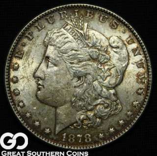 1878 8TF Morgan Silver Dollar CHOICE UNCIRCULATED ** TOUGHER DATE 