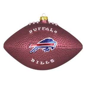   BSS   Buffalo Bills NFL Glass Football Ornament (5) Everything Else