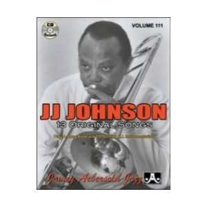  Jamey Aebersold Vol. 111 Book & CD   JJ Johnson Musical 