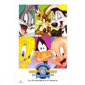  Warner Brothers Looney Tunes Cartoons Movie Poster (27 x 