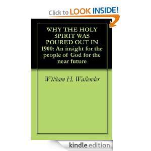   people of God for the near future William H. Wallender 