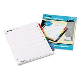  Traditional OneStep Index System, 8 Tab, 1 8, Letter 