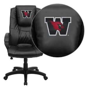Wesleyan University Embroidered Executive Office Chair