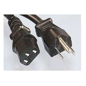  AVB Cable PC 3FT IEC BK IEC 18 AWG Power Cord, Black   3 