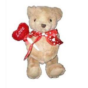  10 Valentines Day brown bear Case Pack 36   911697 