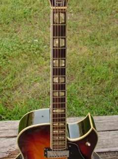 Vintage Yamaha AE11 Arch Top Jazz Hollow Body Electric Guitar Sunburst 