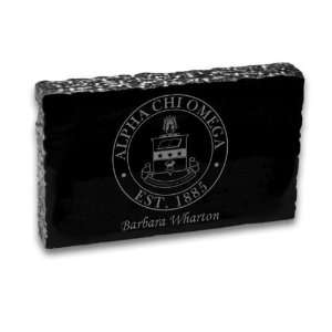  Alpha Chi Omega Marble paperweight: Health & Personal Care