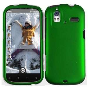  Dark Green Hard Case Cover for HTC Amaze 4G: Cell Phones 