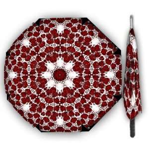  Red Rose Valentine Umbrella 