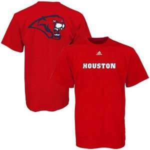   Adidas Houston Cougars Red Youth Prime Time T shirt: Sports & Outdoors