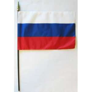  Russia   8 x 12 World Stick Flag Patio, Lawn & Garden