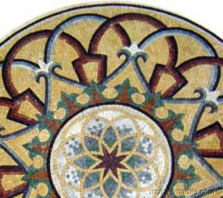 46.8marble mosaic medallion art tile home decor  
