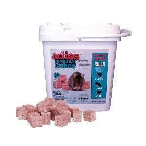    Kaput Adios Combo Bait Cubes for Rats and Mice 18lb