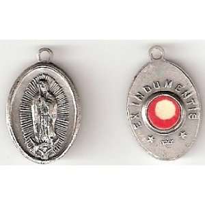   Our Lady of Guadalupe Relic Medal Reliquia Juan Diego 