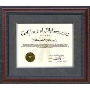  Burl Hardwood Designer Certificate Frame: Everything Else