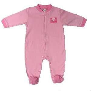 KAHNE FOOTED SLEEPER PINK SIZE 0 TO 3M  Sports 