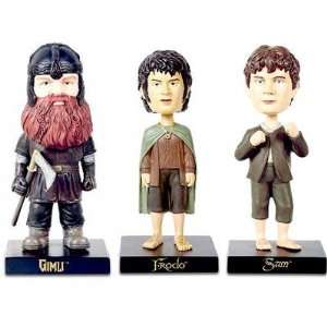   Head Dolls   Frodo Baggins, Samwise Gamgee, and Gimli