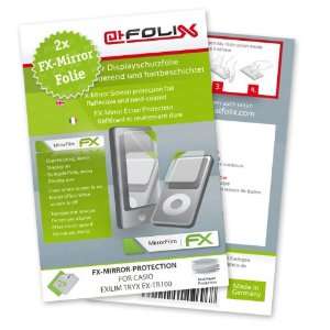 atFoliX FX Mirror Stylish screen protector for Casio Exilim TRYX 