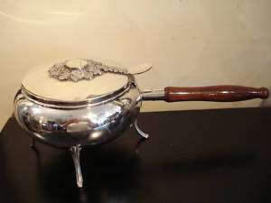 Vintage Silverplate Crumb Catcher  Ash Collector Butler  