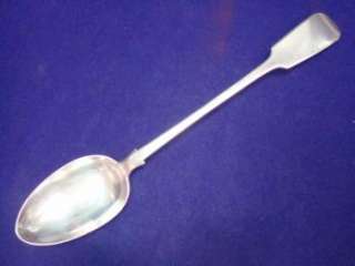 English Sterling Stuffing Spoon 1842 London Wm Eaton  