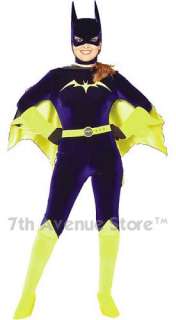 Batgirl Adult Costume Womens Halloween Bat Girl Super  