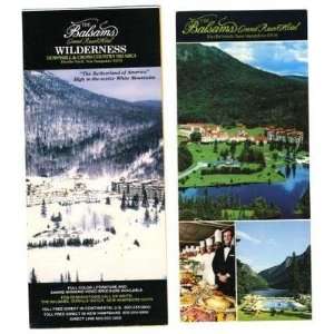  Balsams Grand Resort Hotel Brochure & Postcard: Everything 