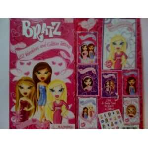  Bratz 32 Valentines and Glitter Tattoos with Poster Toys & Games