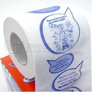  Jokes Toilet Roll   Loo Laughs: Toys & Games