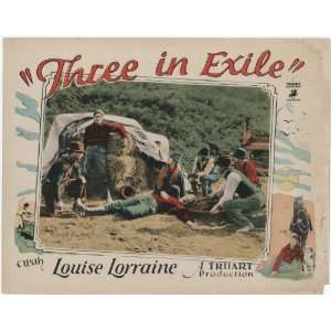 Reprint Three in exile with Louise Lorraine.The testing block 