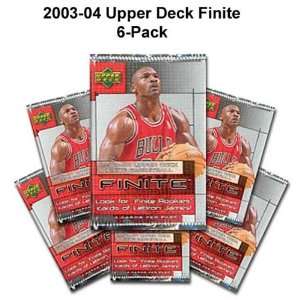 Upper Deck Finite 2003 04 Basketball 6 Pack Trading Cards 