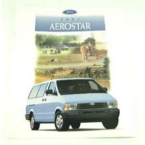  1997 97 Ford AEROSTAR Van BROCHURE XLT: Everything Else