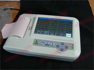 CE NewTouch Screen Digital 6 channel ECG/EKG Machine  