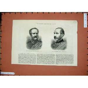  1886 General Sir Trevor Chute White Men War Portrait