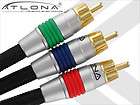 1m 3ft Component 3 RCA YPbPr RGB HDTV 1080p Video Cable
