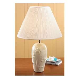  Ceramic Flower Table Lamp (GREEN): Home Improvement