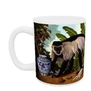  Colobus Monkey (oil on canvas) by Lizzie Riches   Mug 